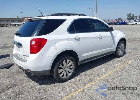 2010 Chevrolet Equinox Lt из США, поврежденный, VIN 2CNFLDEY9A6340386